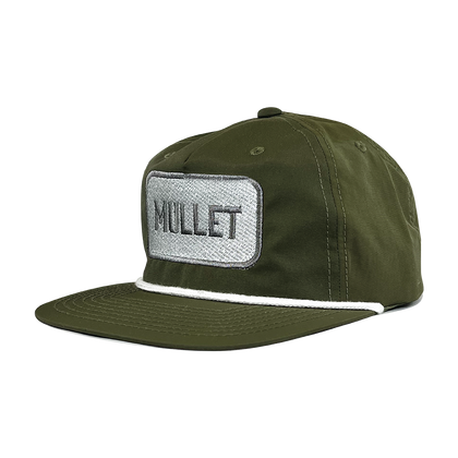 Mullet Grandpa Pinch Snapback - Green