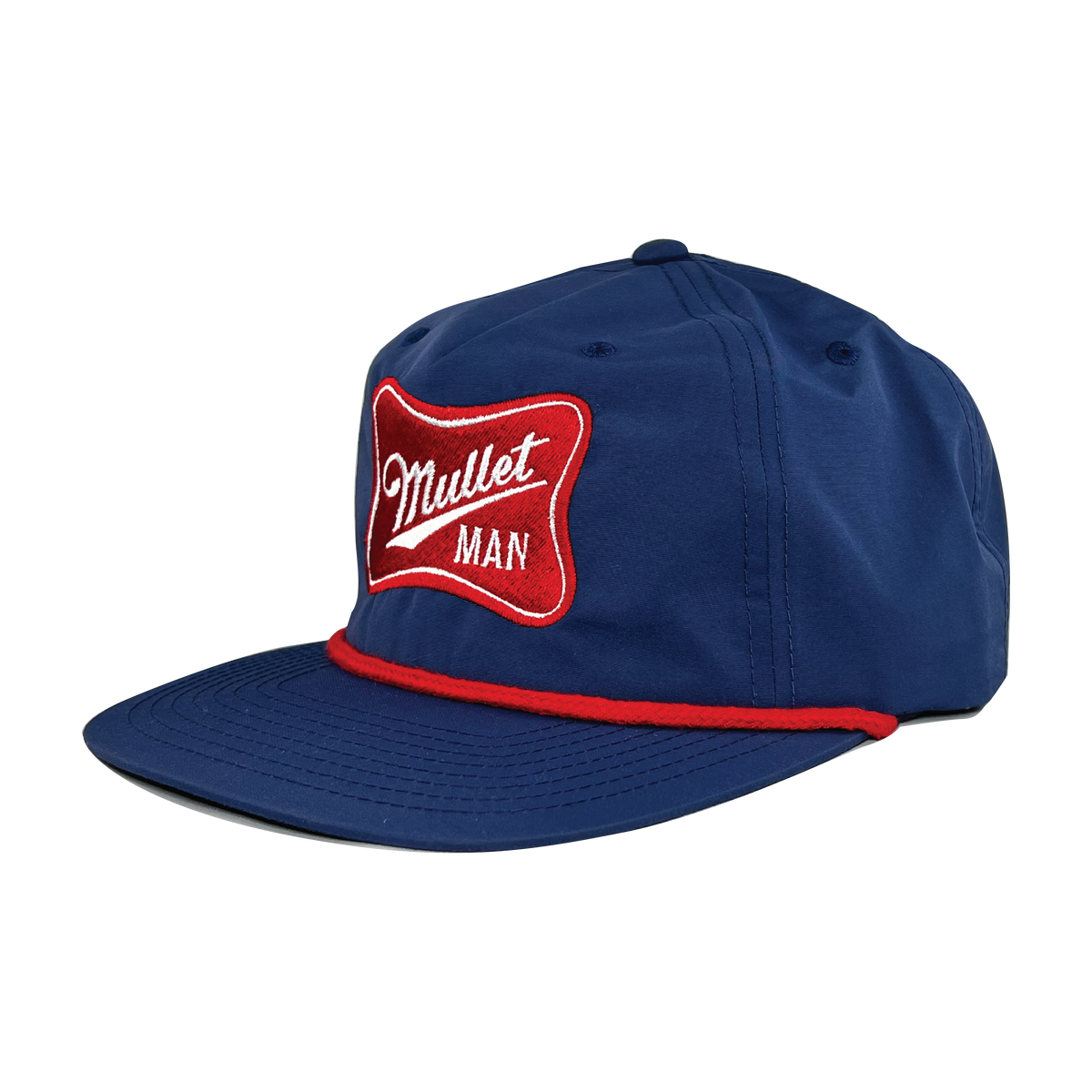 Mullet Time Grandpa Pinch Snapback - Patriot – Mulletman